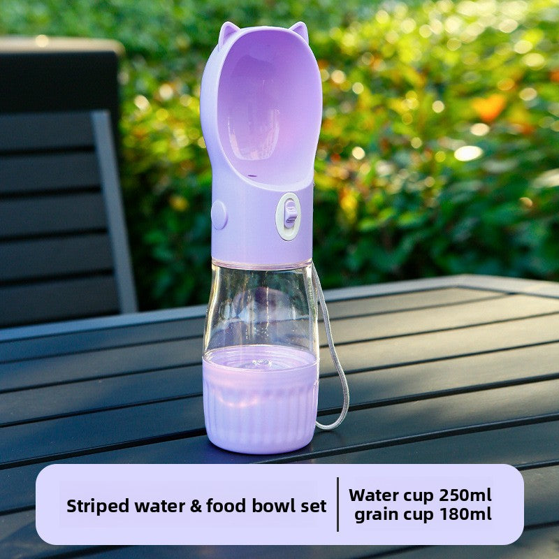 Pawsli™ Portable Pet Water & Food Bottle for Dogs & Cats