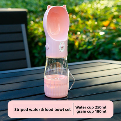Pawsli™ Portable Pet Water & Food Bottle for Dogs & Cats