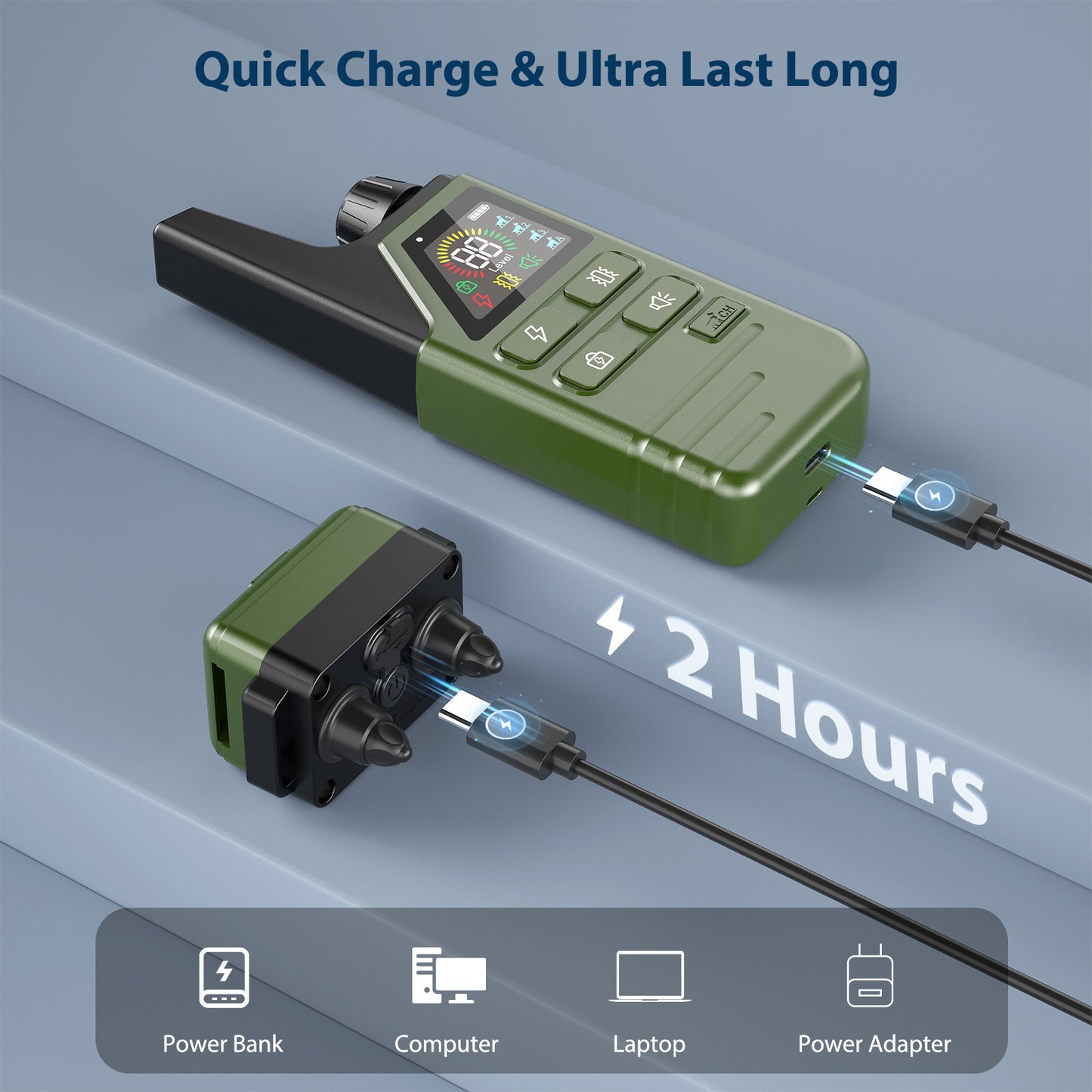 Pawsli™ Remote Dog Training Collar (Humane & Adjustable)