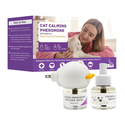 Pawsli™ Pet Calming Diffuser & Soothing Spray Set for Dogs & Cats