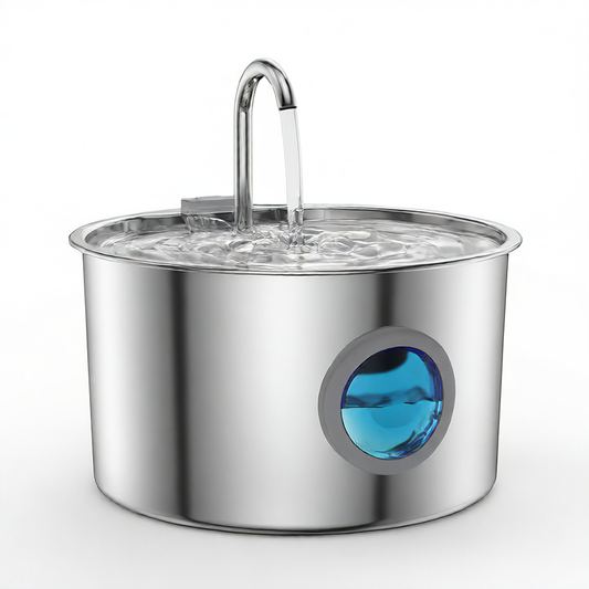 Pawsli™ Stainless Steel Pet Water Dispenser (3.2L Filtered)