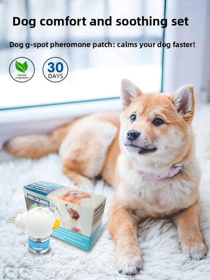 Pawsli™ Pet Calming Diffuser & Soothing Spray Set for Dogs & Cats