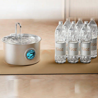 Pawsli™ Stainless Steel Pet Water Dispenser (3.2L Filtered)